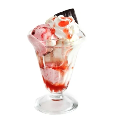 Afbeelding van Topkapi 250.872 Chicago Set van 6 ijsblokjes, dessertbeker, cocktailbeker, 23,5 cl, hoogte 13 cm