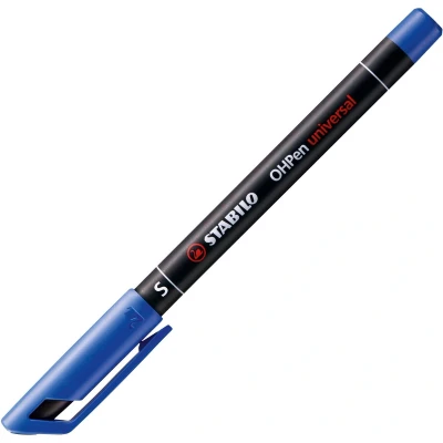 Afbeelding van STABILO OHPen universal, ohp marker, permanent, superfijn 0,4 mm, blauw marker