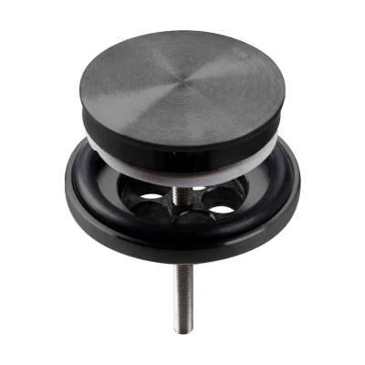 Afbeelding van Clou Mini Wash Me plug met afdekkap gunmetal geborsteld PVD