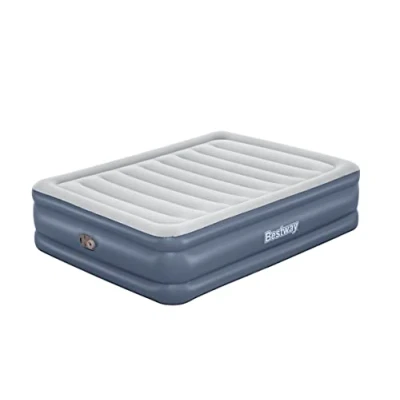 Afbeelding van Bestway Tritech Queen Luchtbed met Ingebouwde AC Pomp en Antimicrobiële Coating 203x152x51 cm