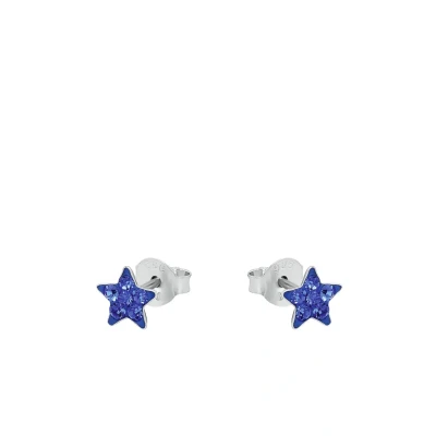 Afbeelding van amor STAR Oorbellen voor kinderen, Maat: One Size, Blau
