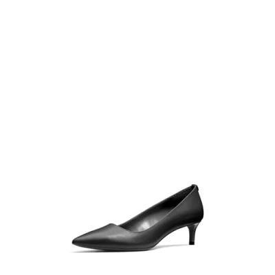 Afbeelding van Michael Kors Alina FLEX Kitten Klassieke pumps, Dames, Maat: 36.5, Black Leer