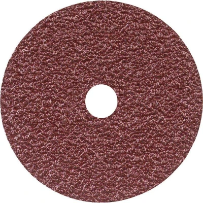 Image de BOSCH 2608606916 patin de ponçage en fibre R444 Expert pour métal, diamètre 100 mm, grain 24