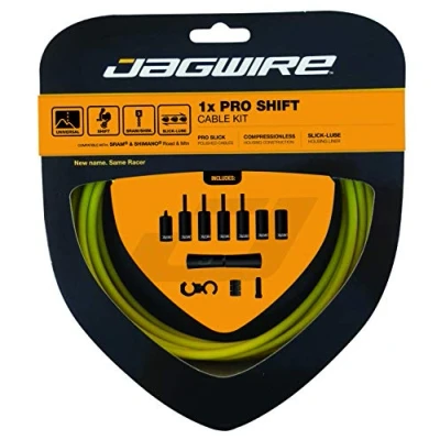 Afbeelding van Jagwire 1X Pro Shift Schakelkabel Set, geel