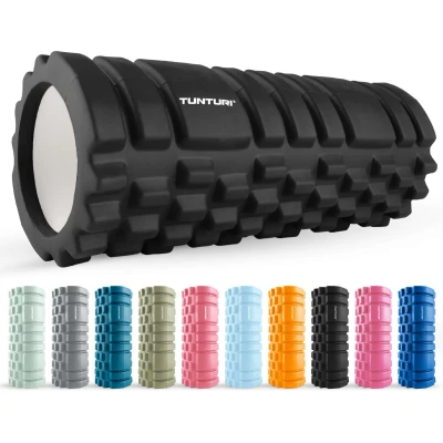 Afbeelding van Tunturi Yoga Grid Foam Roller 33cm Black