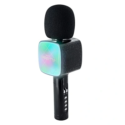 Afbeelding van Karaokemicrofoon BigBen Party PARTYBTMIC2BK Zwart