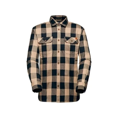 Afbeelding van Mammut Tamaro Longsleeve Overhemd, Heren, Maat: Medium, Savannah black