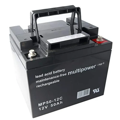 Afbeelding van MultiPower Loodgel batterij MP50 12C cyclisch
