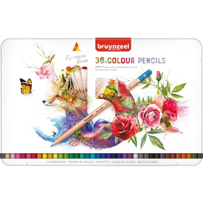 Afbeelding van Bruynzeel kleurpotloden Expression, doos van 36 stuks kleurpotlood