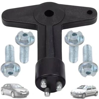 Afbeelding van Twowinds Diefstalbeveiliging, wieldoppen en veiligheidssleutel 7700422600 Clio Espace Kangoo M egane