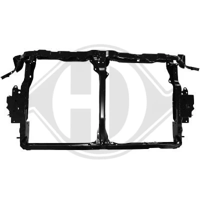 Afbeelding van DIEDERICHS 1866002 Voorfront Slotplaat OPEL: Agila B, SUZUKI: Splash