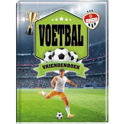 Afbeelding van Uitgeverij interstat vriendenboek voetbal jongens
