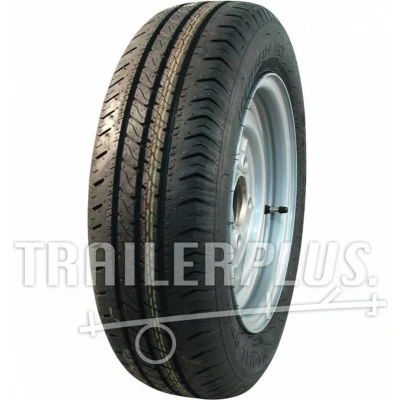 Afbeelding van Luchtband + wiel 185/60 R12C R701 M+S 5½Jx12H2 ET30 67/112/5 104/101 N staal grijs Linglong Wielen BouwmanAanhangwagens.nl