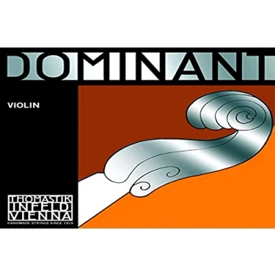 Image de JEU THOMASTIK DOMINANT VIOLON 4/4 TIRANT FORT CORDES RE ARGENT