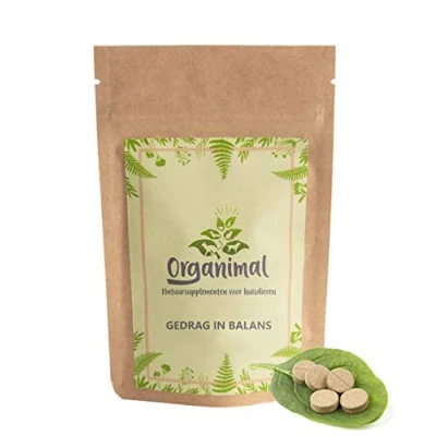 Afbeelding van Organimal Gedrag in Balans Grote Hond 90 tabletten (400mg)