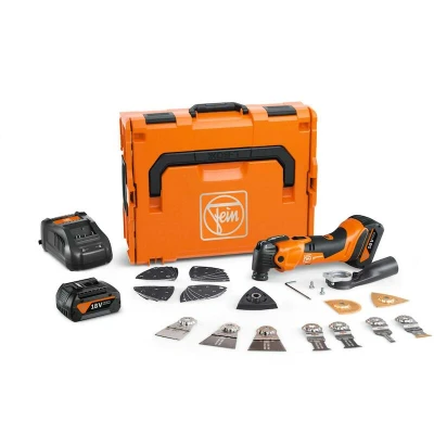 Afbeelding van Fein Multimaster AMM 500 Plus Top 71293861000 Multifunctioneel accugereedschap Incl. accu, 2 accus, lader, accessoires, koffer 36 delig