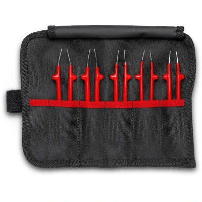 Image de KNIPEX 92 00 04 set de pincettes universel, isolé 5 pièces