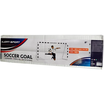 Afbeelding van Hudora Voetbaldoel Stadion 300X160X90 Cm