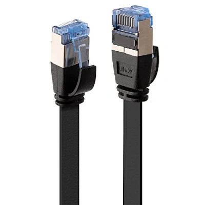 Afbeelding van LINDY 47480 RJ45 Netwerkkabel, patchkabel CAT 6A U/FTP 0.30 m Zwart Snagless 1 stuk(s)