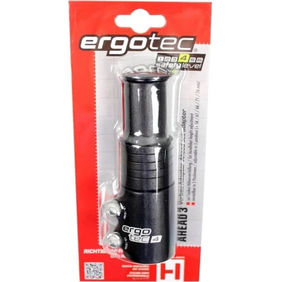 Afbeelding van Ergotec Hoogte Adapter Ahead 2 28.6 / 120 Mm Mat Zwart