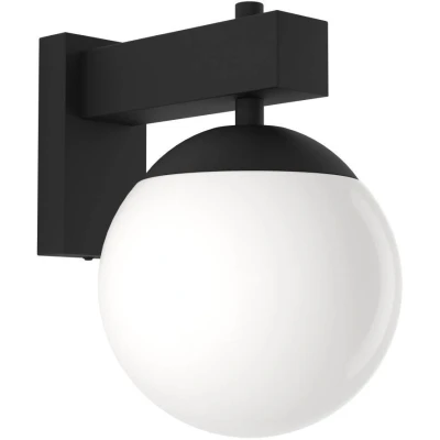 Afbeelding van EGLO Bufalata Wandlamp E27 29 cm Zwart/Wit