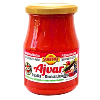 Afbeelding van SUNTAT Ajvar scherp bereiding paprika 340 g
