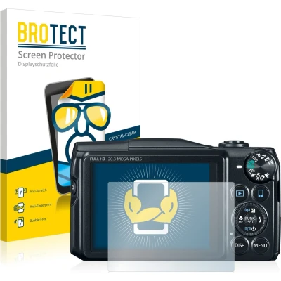 Afbeelding van BROTECT Screenprotector voor Canon PowerShot SX710 HS Folie Beschermfolie transparant (2 Stuks)