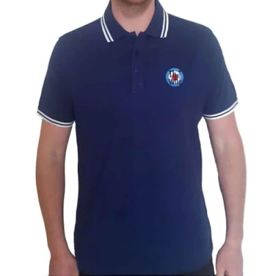 Afbeelding van The Who Target Logo Polo shirt M Blauw