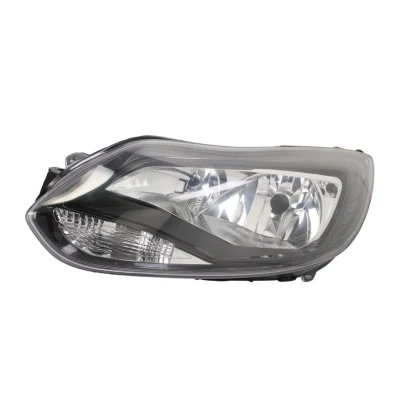 Afbeelding van ABAKUS 431 11A4LMLDEM2 Koplampen Links H7/H1 Zwart Transparent Met regelmotor voor LWR PX26d, P14.5s FORD: FOCUS 3, 3 Turnier