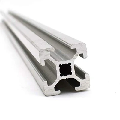 Afbeelding van Aluminium afstandsprofiel 20 x mm, groef 6, op maat gesneden 1000 mm