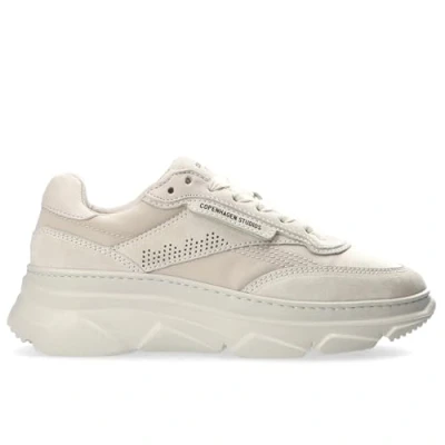 Afbeelding van Copenhagen Studios CPH56 Material MIX Sneakers laag, Dames, Maat: 38, Cream Schoenen