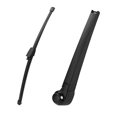 Afbeelding van QWORK® Ruitenwisser achter, arm en wisserblad voor Golf MK5 2003 2009