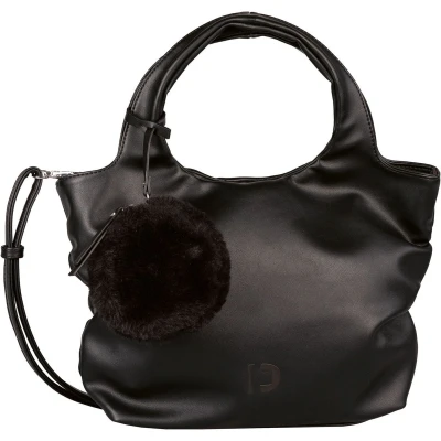 Afbeelding van TOM TAILOR Schoudertas Nila Zip Shopper Black Zwart