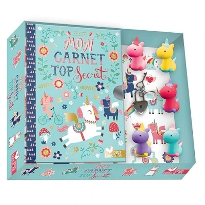 Afbeelding van Mon carnet top secret Licornes