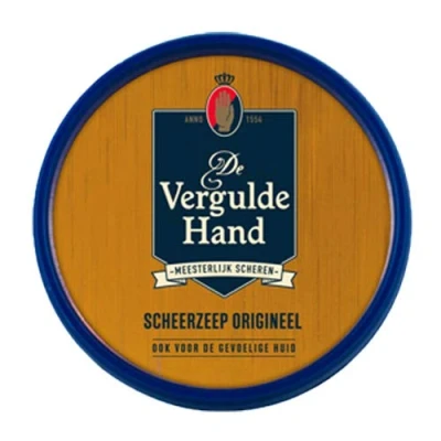 Afbeelding van De Vergulde Hand Orginele Scheerzeeptablet 6 x 75 Gram