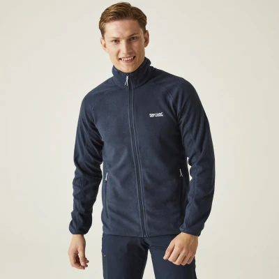 Afbeelding van Hadfield Fleece Vest Heren Navy 200 XXXL Blauw