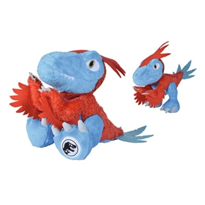 Afbeelding van Universal Jurassic World Feathered Dinosaurus 25 cm Pluche Blauw/Rood Alle Leeftijden Knuffel