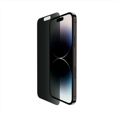 Afbeelding van Belkin ScreenForce TemperedGlass Privacy Anti Microbial Screen Protection Geschikt voor iPhone 14 Pro