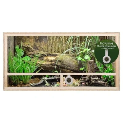 Afbeelding van REPITERRA® Terrarium reptielen amfibieën zijventilatie 120x60x60cm
