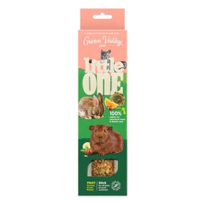 Afbeelding van Little One Graanvrije Knabbelsticks Knaagdiersnack Fruit 130 g
