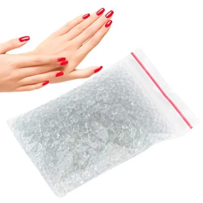 Afbeelding van Rotekt 120 g transparante glazen bollen, silica zandparels, nail art materiaal, voor blikjes van sterilisatoren, hoge temperaturen