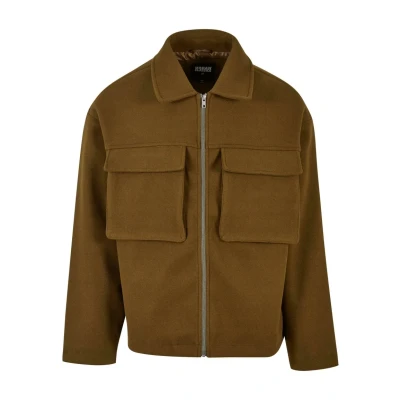 Afbeelding van Urban Classics BIG Pocket Jas, Heren, Maat: XL, Summerolive