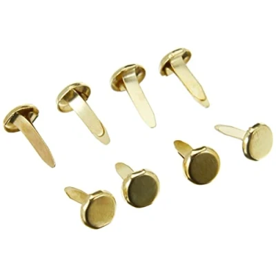 Image de Attache parisienne ronde 12 mm doré apli agipa
