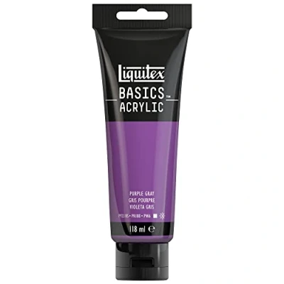 Afbeelding van Liquitex Basics acryl 118 ml tube 263 grijs paars ROW