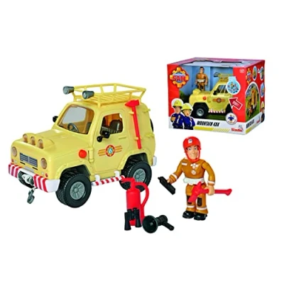 Afbeelding van Simba Brandweerman Sam Mountain 4X4 Speelset + Licht