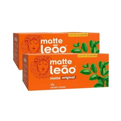 Afbeelding van Yerba Mate Leao Theezakjes, 2 stuks