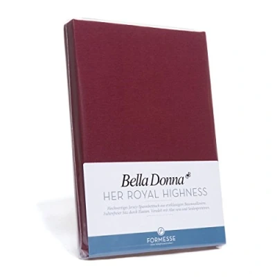 Afbeelding van Bella Donna Lits Jumeaux Hoeslaken Jersey lichtantraciet 0215 180/200 200/220