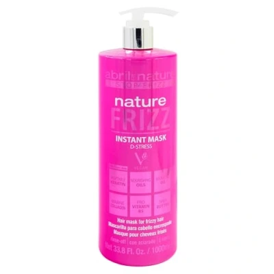 Afbeelding van abril et Nature Frizz Instant Mask Keratine masker 1000 ml Behandeling voor droog en kroeshaar Krachtige anti kroes Bevat Pro Vitamina B5 Veganistisch product