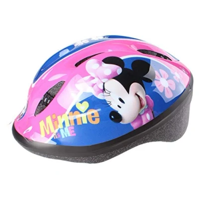 Afbeelding van Disney Kinderhelm Met Pads Minnie Mouse Meisjes Roze 5 delig