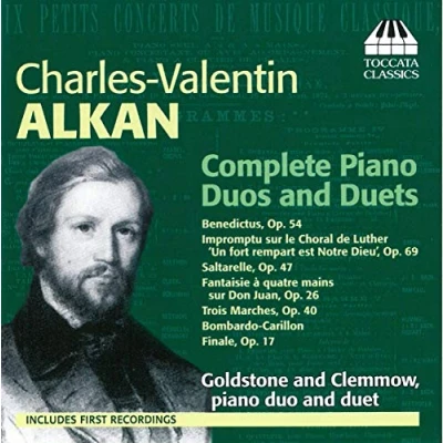 Afbeelding van Anthony Goldstone &amp; Caroline Clemmow Alkan: Complete Piano Duos And Duets (CD)